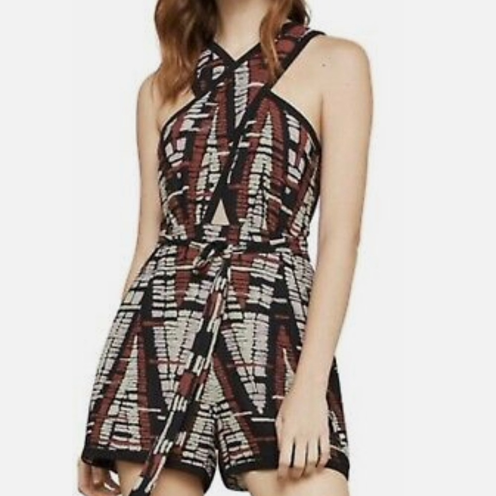 Printed romper - size small